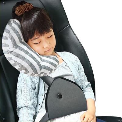 Casewin 2 Pack Plush Soft Kids Auto Seat Belt Pillow Covers,Travel Adjust  Vehicle Shoulder Pad, Car Safety Belt Strap Protector Cushion 