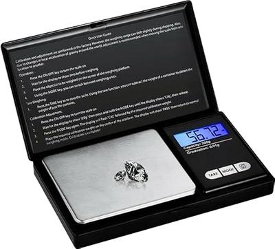 Weigh Gram Scale Digital Pocket Scale,100G by 0.01g,Digital Grams Scale, Food Scale, Jewelry Scale Black, Kitchen Scale (Top-100)