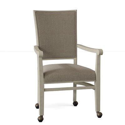 Plymouth Upholstered King Louis Back Arm Chair Fairfield Chair Body Fabric:  3152 Linen, Frame Color: Almond Buff - Yahoo Shopping