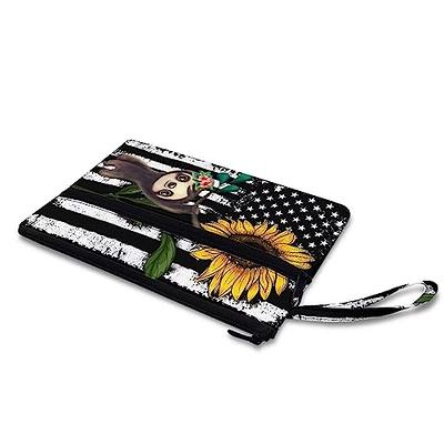 Flag Coin/Lipstick Purse