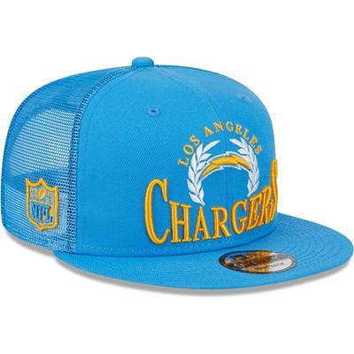 Men's New Era Gold/Powder Blue Los Angeles Chargers 2023 Sideline