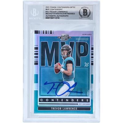 Trevor Lawrence Jacksonville Jaguars Autographed 2021 Panini MVP