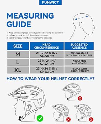 ILM Adult Bike Helmet with USB Rechargeable LED Front and Back Light  Mountain&Road Bicycle Helmets for Men Women Removable Goggle Cycling Helmet  for