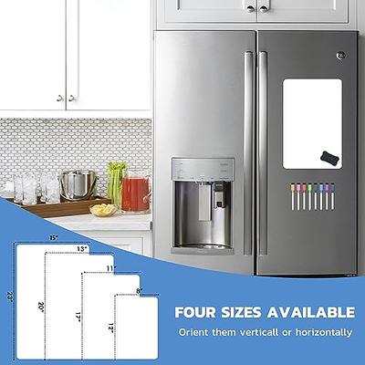 Magnetic Dry Erase Board for Fridge - 17 x 11 Stain-Resistant