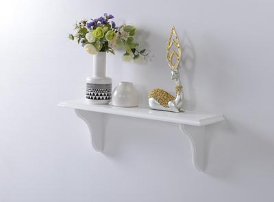 Rubbermaid White Shelf Board 35.8-in L x 11.8-in D Decorative