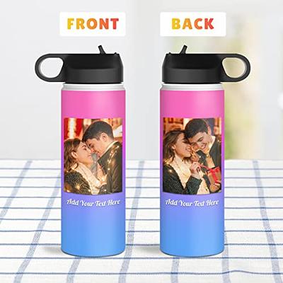 Personalized Stainless Steel 32oz Double Walled Vacuum Insulated Water  Bottle, Custom Engraved Water Bottles, Birthday Gift