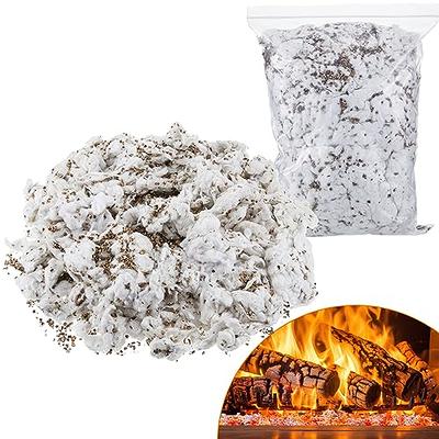 Frienda Glowing Embers Rock Wool Mixed with Vermiculite Crackling Ash for Gas  Fireplace Realistic Fake Coals for Indoor Vented Gas Fireplace Gas Log Sets  Insert Fire Pit Stoves (12 oz) - Yahoo Shopping
