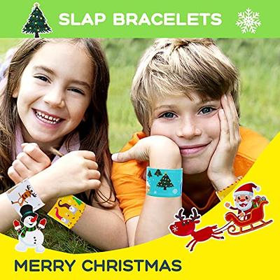 Game Slap Band Snap Bracelet Kids Party Bag Favour Wrist Filler Loot Gift  12Pcs