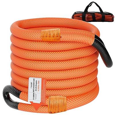 Tow Rope Heavy Duty with Hook Tow Strap Car Ramps Towing Rope and Cables Up  to with 2 Shackles with Storage Bag Road Recovery Towing Rope Off Road