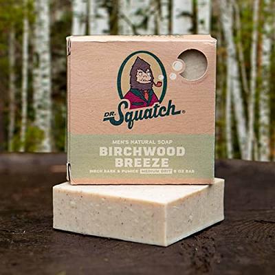 Dr. Squatch Manly Soap and Deodorant Variety Pack - Handmade with Organic  Oils, Aluminum-Free - Birchwood Breeze and Fresh Falls