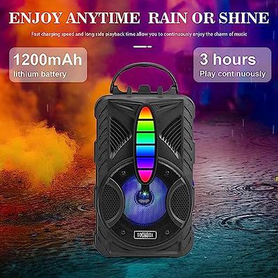 Bluetooth Speakers, Portable Bluetooth Speaker Wireless with 20W Loud  Stereo Sound, TWS Pairing for Outdoor, IPX6 Waterproof Shower Speakers, 36H