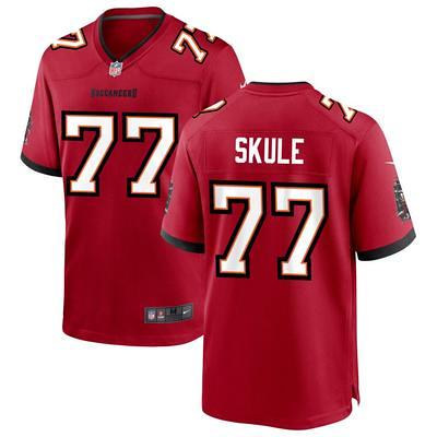 Greg Gaines Men's Nike Red Tampa Bay Buccaneers Vapor Elite Custom Jersey