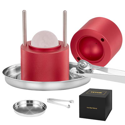 BENTISM Ice Ball Press,2.4/60 mm Diameter Ice Ball Maker,Aluminum Ice Ball  Press Kit,Ice Press with Stainless Steel Clamp & Plate, Silver Ice Ball  Press Maker for Whiskey, Bourbon, Scotch, Etc - Yahoo