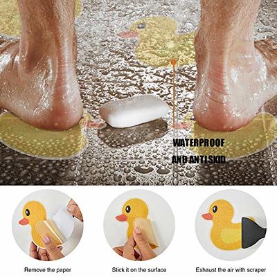 Secopad Anti Slip Shower Stickers 24 PCS Safety Bathtub Strips Adhesive  Decals with Premium Scraper for Bath Tub Shower Stairs Ladders Boats –  Secopad