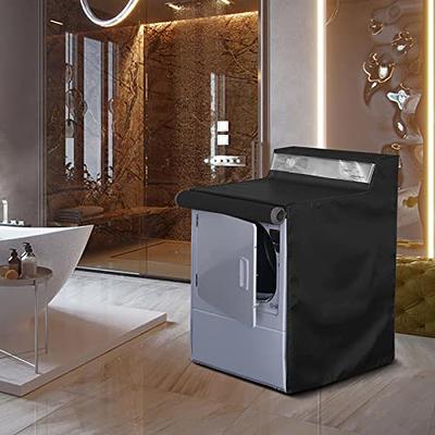 AKEfit Washer and Dryer Covers, Washing Machine Cover 420D Waterproof  Outdoor Top Load Washer Cover Dustproof Front Load Dryer Cover Pre-Window  with