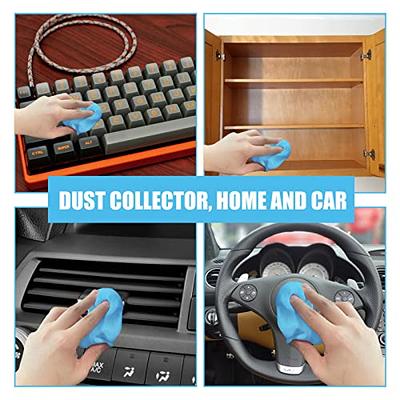 2pcs Multi-purpose Cleaning Gel Universal Car Crevice Cleaner For Car Air  Vent & Interior Detail Cleaning Mud Can Be Used For Keyboard, Computer