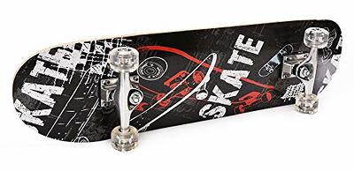 ChromeWheels 31 inch Skateboard Double Kick Skate Board Cruiser Longboard 8  Layer Maple Deck Skateboards for Kids and Beginners - Yahoo Shopping