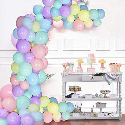 Rainbow Balloons Garland Birthday Party Decorations Baby Shower Room Layout  Arch Set Light Colors Balloon Party Supplies 