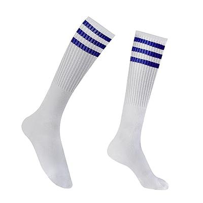 NZKNP Striped Tube Socks For Women,Striped Knee High Socks,Womens