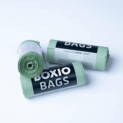 BOXIO - Bag Bundle, 3X 25 compostable Garbage Bags for Camping Toilet,  compostable Bags for Dry Toilet, 10 l Toilet Bag, Green. - Yahoo Shopping