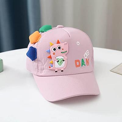 Baby Adjustable Fashion Sun Hat Boys Girl Cute Cartoon Print Soft