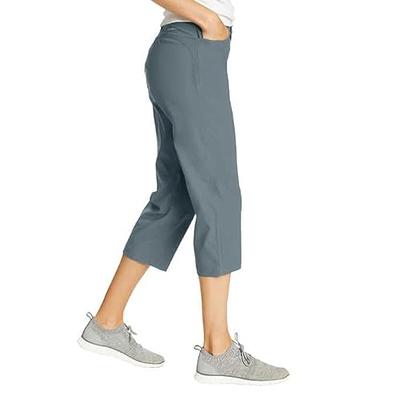 NEW Eddie Bauer Rainnier Capri Pants | Tan