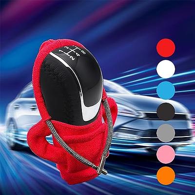  Atlodas Car Shift Knob Hoodie, Automotive Interior Accessories,  Funny Fashionable Gear Shift Cover, Car Shifter Knobs Cover Trim, Universal  Car Interior Stick Shift Cover Fits Car Truck SUV (Red) : Automotive