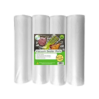 EverFresh 11 x 25' Vacuum Sealer Rolls-Vacuum Sealer Bags-Vacuum Sealer  Machine-Food Sealer Bag-Rolls Compatible with FoodSaver Machines-4 Pack-15%  thicker embossing than leading supplier. - Yahoo Shopping