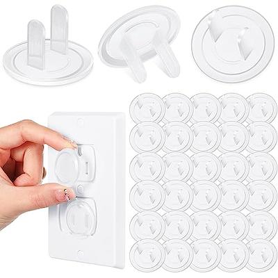 Thyle 200 Pcs Clear Outlet Covers Bulk Child Baby Proofing Proof