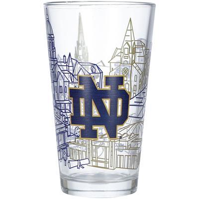 Notre Dame 16oz Guinness Shamrock Logo Pint Glass