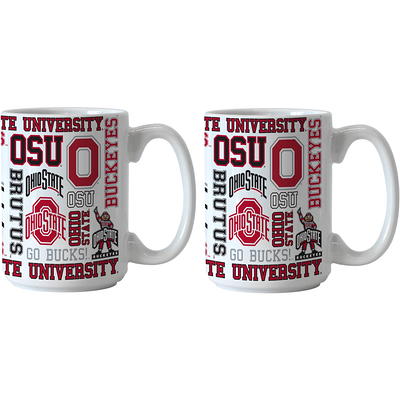 Ncaa Ohio State Buckeyes 12oz Ceramic Coffee Mug - Black : Target