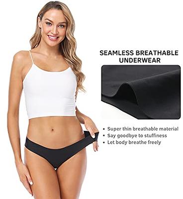 Wealurre Seamless Underwear Invisible Bikini No Show Nylon Spandex Women  Panties(826L-B/W/A/Leopard) - Yahoo Shopping