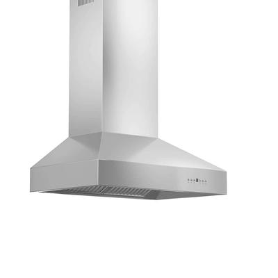 ZLINE KITCHEN & BATH Wall Mount Range Hood 36-in 700-CFM Ducted Wood  Wall-Mounted Range Hood in the Wall-Mounted Range Hoods department at