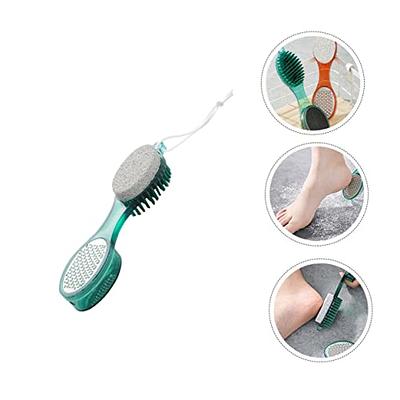 Pumice Stone Foot Scrubber - Pedicure Foot File with Handle for Dry Dead  Skin - Callus Remover for Feet - Foot Scraper - Exfoliating Brush for  Heels, Elbows, Hands - Yahoo Shopping