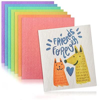 Swedish Dishcloth Cellulose Sponge Cloths