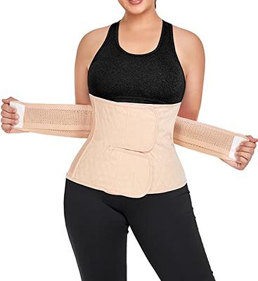 QEESMEI Postpartum Belly Band Abdominal Binder Post Surgery C