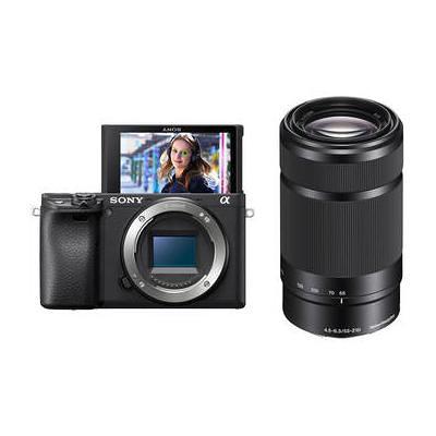 Sony a6400 Mirrorless Camera with 55-210mm Lens and Accessories
