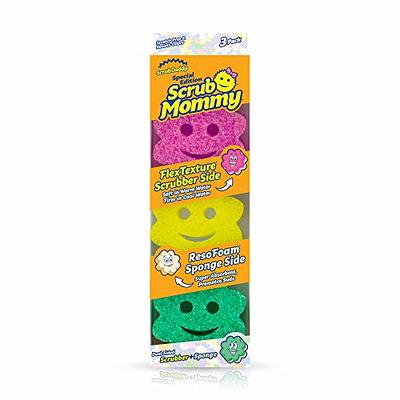 Scrub Daddy Scrub Mommy Dual-Sided Scrubber and Sponge - Scratch