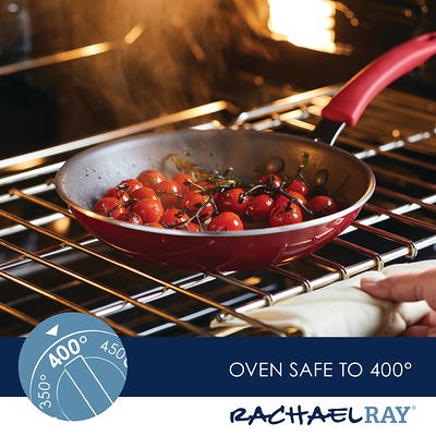 Rachael Ray Cook + Create Aluminum Nonstick Cookware Set, 11-Piece, Red -  Yahoo Shopping