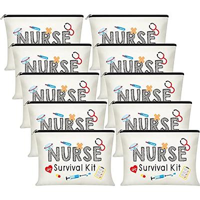 Monogram Nurse Makeup Bag Custom Nurse Gifts Nursing Students Pencil Pouch