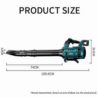 MAXLANDER Leaf Blower Cordless with Battery and Charger, 350CFM