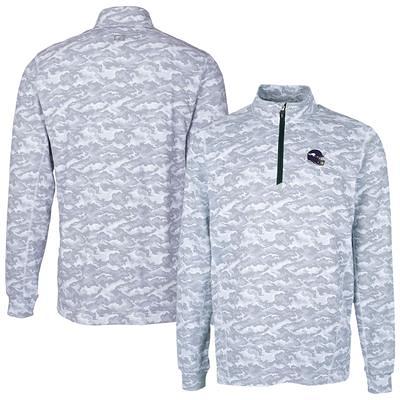 Pittsburgh Pirates Cutter & Buck Big & Tall Traverse Camo Print Stretch  Quarter-Zip Pullover Top - Charcoal