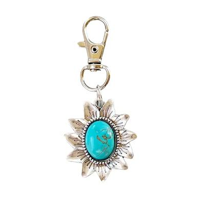 Silver Boho Thunderbird Western Turquoise Zipper Pull for Backpacks, Cute  Purse Charms, Unique Eagle Custom Handbag Jewelry, Personalized Zipper