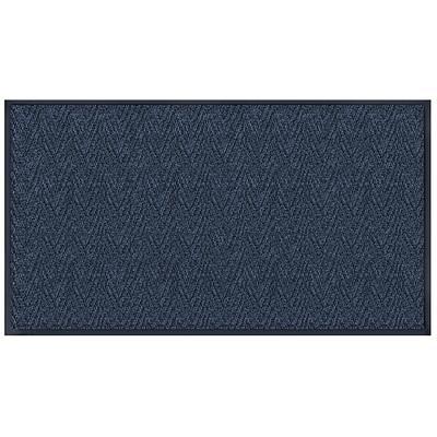 Lavex 3' x 5' Blue Olefin Indoor Entrance Mat