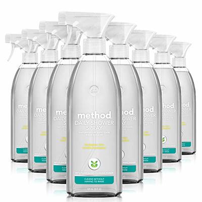 Method Daily Shower Cleaner Spray; Plant-Based & Biodegradable Formula;  Spray and Walk Away - No Scrubbing Necessary; Eucalyptus Mint Scent; 28 Oz  Spray Bottles; (Pack of 4); Packaging May Vary - Yahoo Shopping