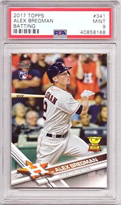 2017 Topps Baseball #287 Aaron Judge Rookie Card Graded PSA 10 Gem Mint