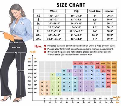 IUGA Bootcut Yoga Pants with Pockets for Women Wide Leg Pants High