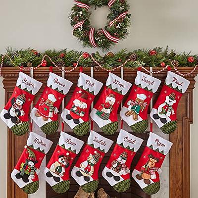 Monogrammed Style Memories Stockings