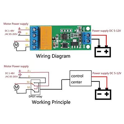 DC 5V 12V 24V Adjustable Time Delay Timing Timer Delay Turn ON/OFF Relay  Switch