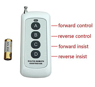 ECO-WORTHY Linear Actuator Motor Controller, Remote Positive Inversion  Control Kit for Linear Actuator, Forward Reverse Remote Control System 12V  DC